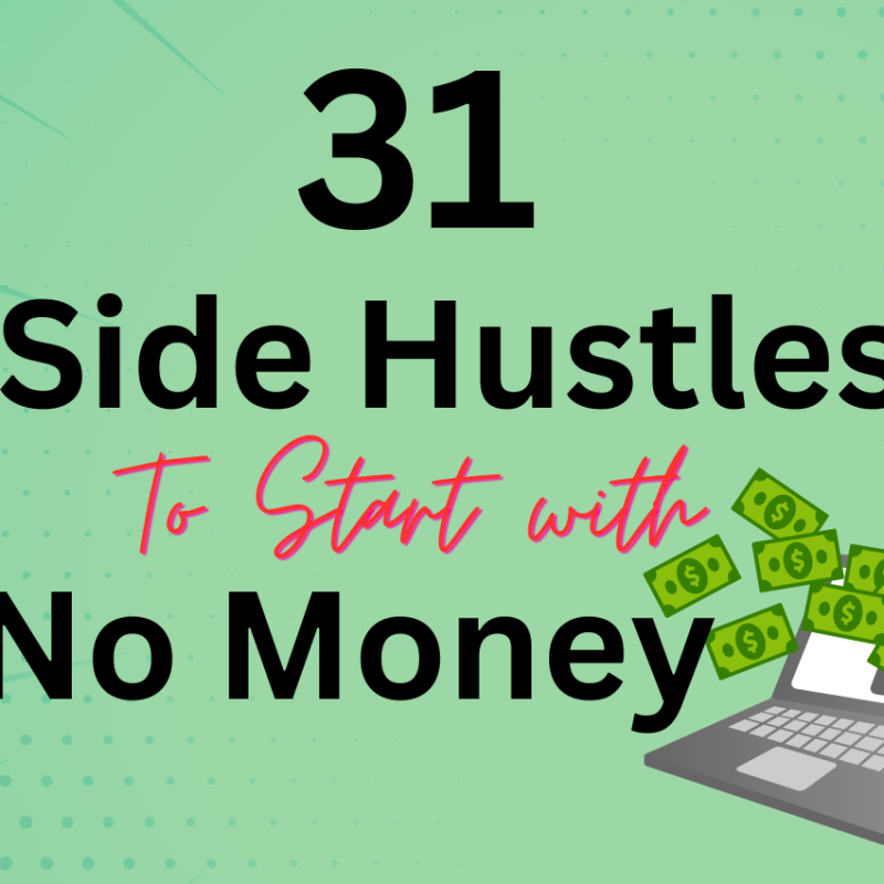 side hustles to start