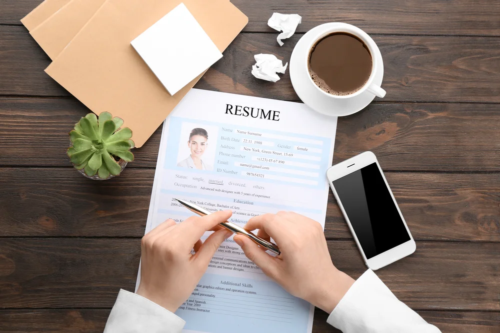 resume writing women